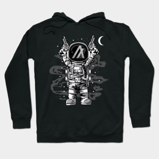 Astronaut Algorand ALGO Coin To The Moon Crypto Token Cryptocurrency Wallet Birthday Gift For Men Women Hoodie